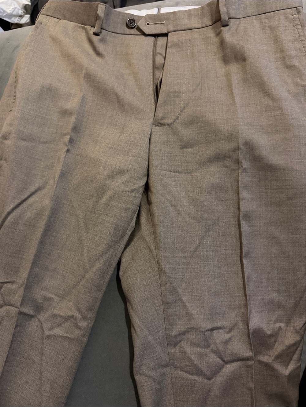 Men's Dress Trousers in Taupe